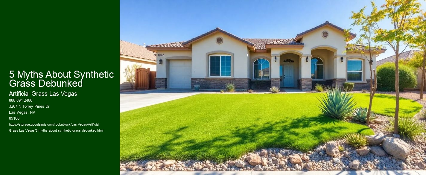 5 Myths About Synthetic Grass Debunked