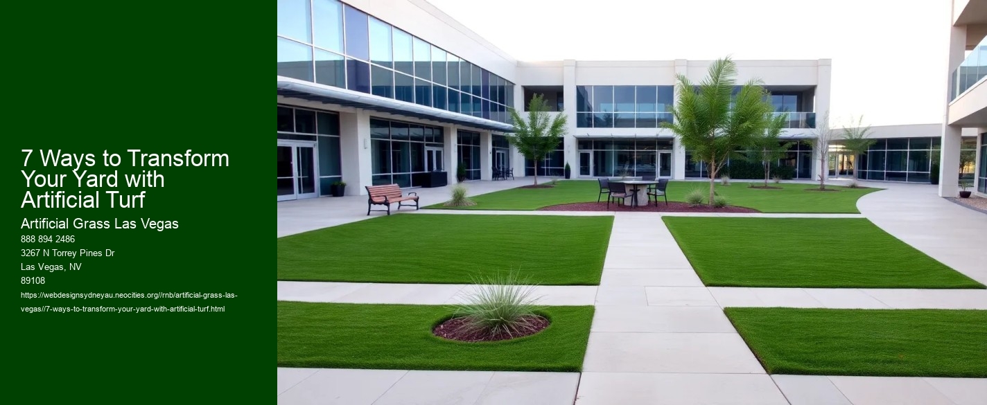 7 Ways to Transform Your Yard with Artificial Turf
