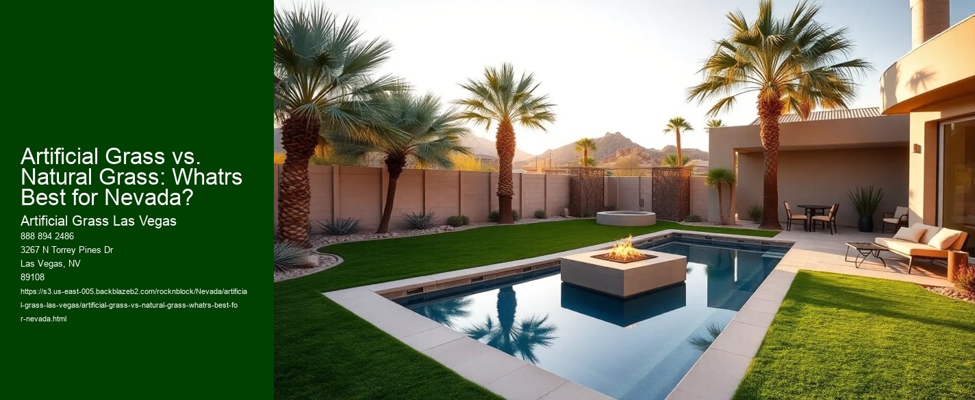 Artificial Grass vs. Natural Grass: Whatrs Best for Nevada?