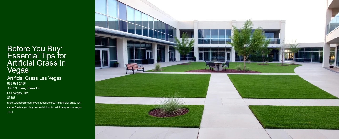 Before You Buy: Essential Tips for Artificial Grass in Vegas