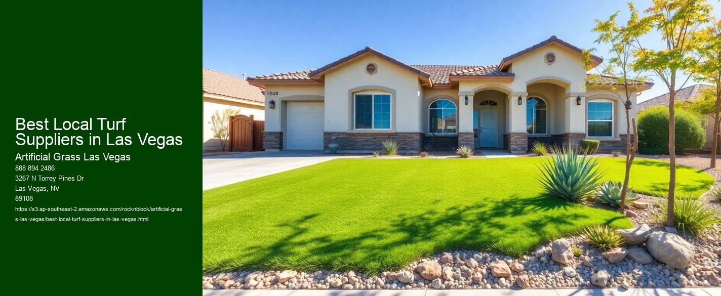 Best Local Turf Suppliers in Las Vegas
