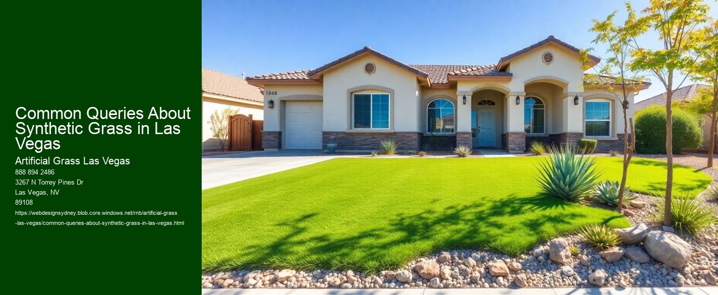 Common Queries About Synthetic Grass in Las Vegas