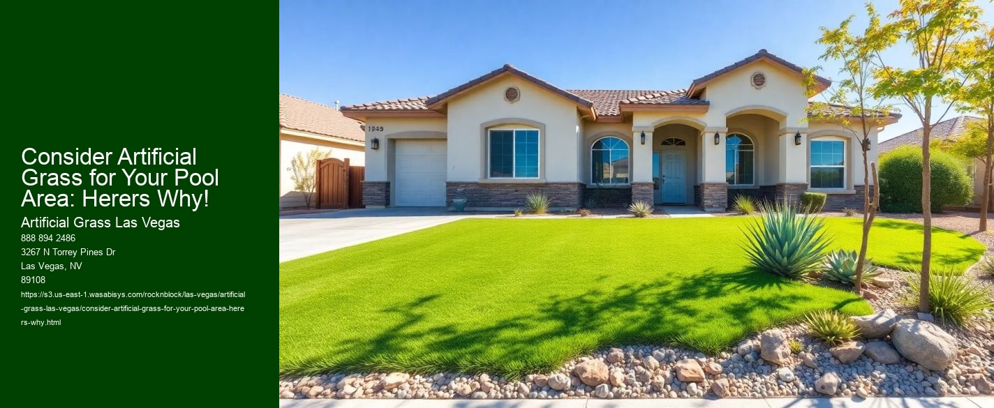 Consider Artificial Grass for Your Pool Area: Herers Why!