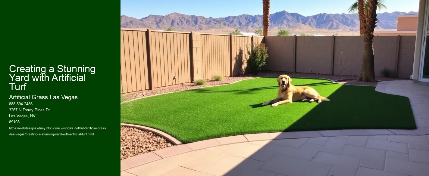 Creating a Stunning Yard with Artificial Turf