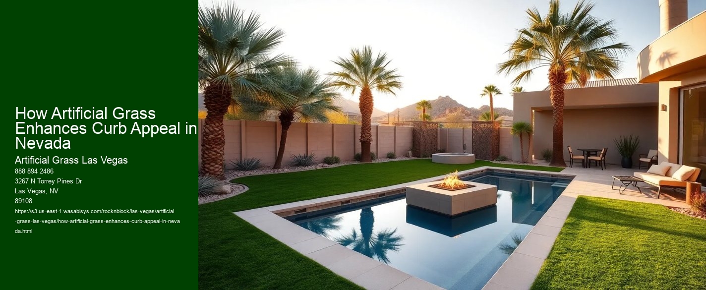 How Artificial Grass Enhances Curb Appeal in Nevada