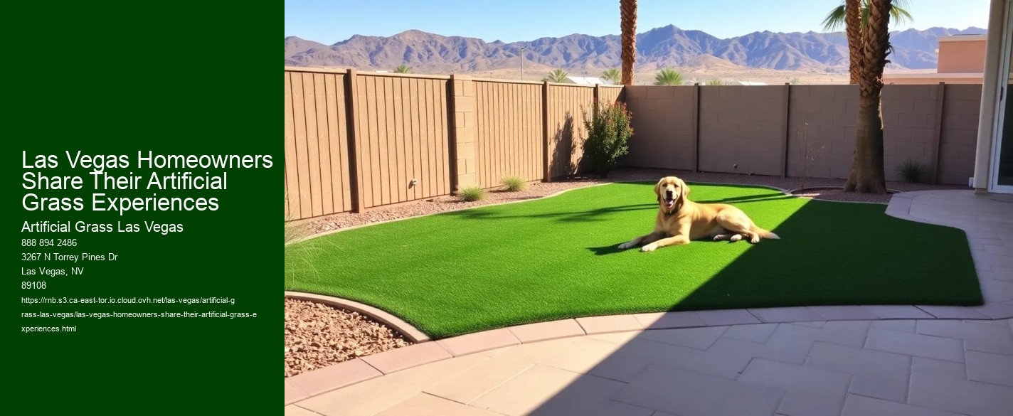 Las Vegas Homeowners Share Their Artificial Grass Experiences