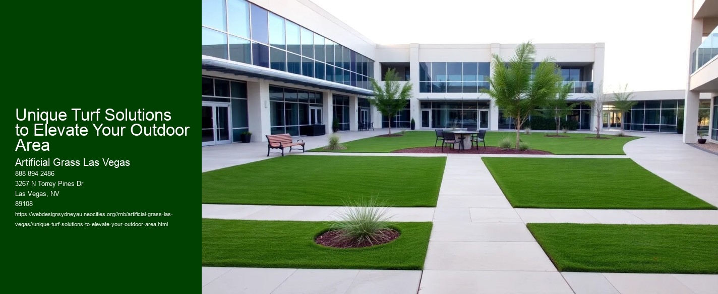 Unique Turf Solutions to Elevate Your Outdoor Area