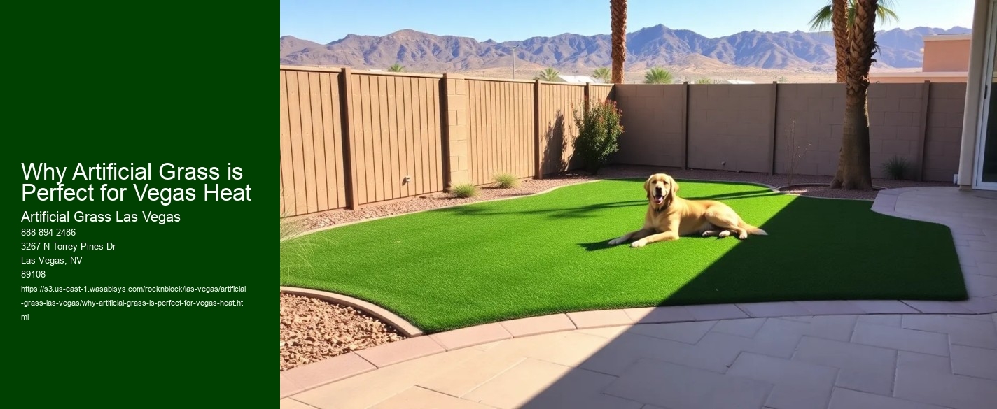 Why Artificial Grass is Perfect for Vegas Heat